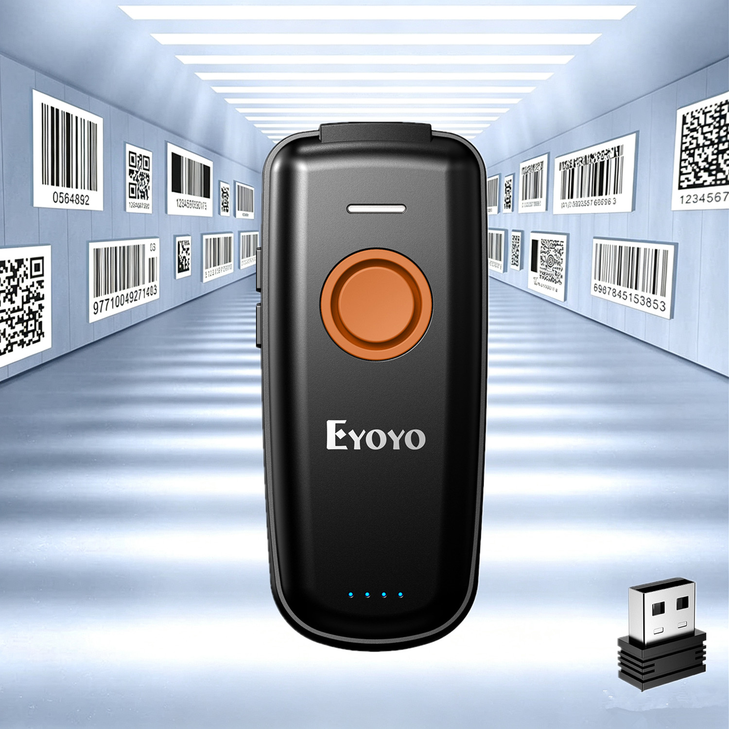Barcode Scanner Wireless - Scanner di Codici a Barre EYOYO