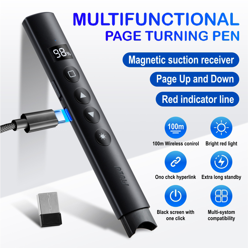 Laser Pointer Presenter - Nuovo Presentatore Wireless Penna per Girare