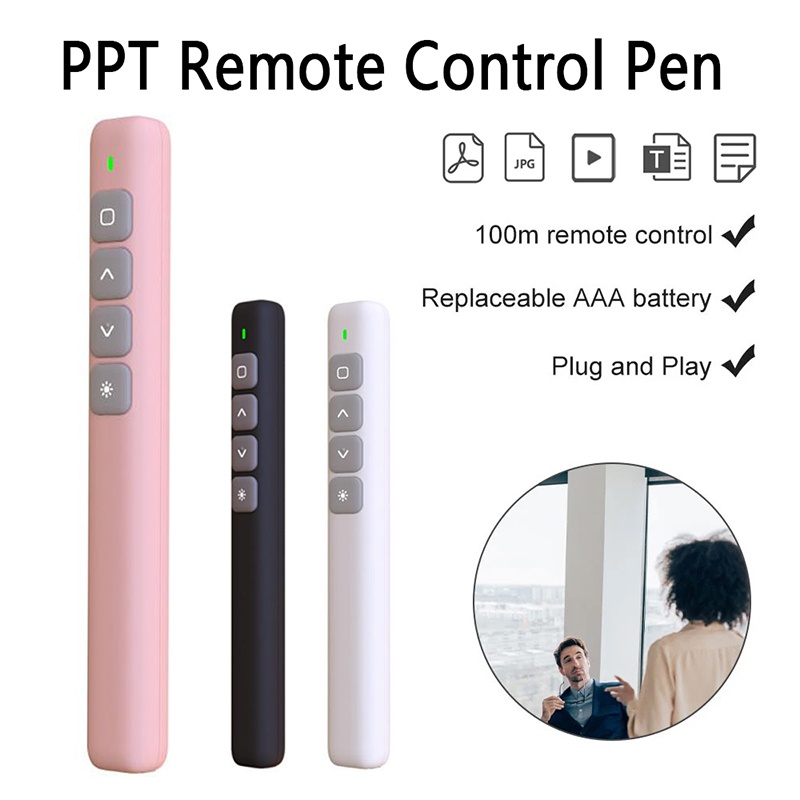Laser Pointer Presenter - Telecomando Wireless per Presentazioni 2.4G RF