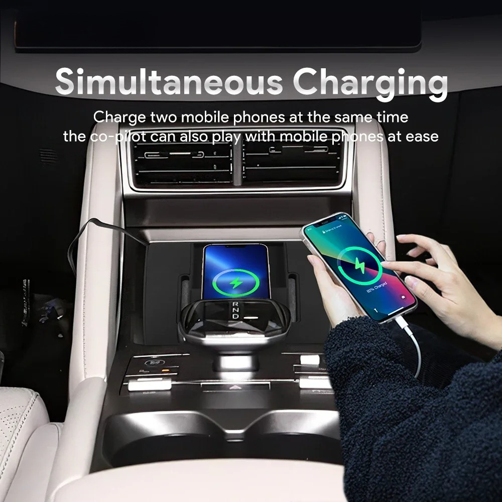 Wireless Phone Charger Pad - Caricatore Wireless per Auto BYD Yuan