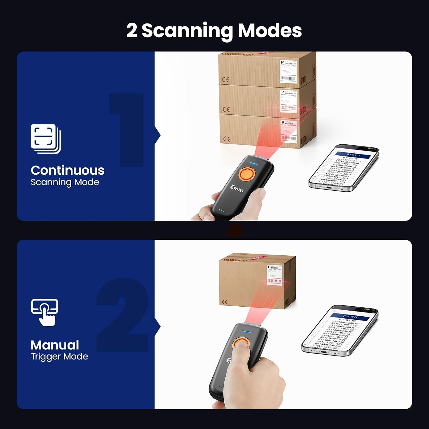 Scanner di Codici a Barre EYOY - Barcode Scanner Wireless recensione e prezzo