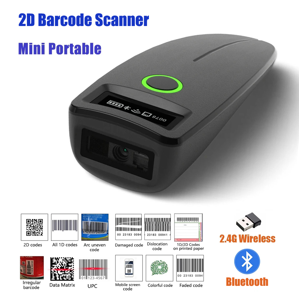 Lettore di codici a barre 2D W - Barcode Scanner Wireless recensione e prezzo