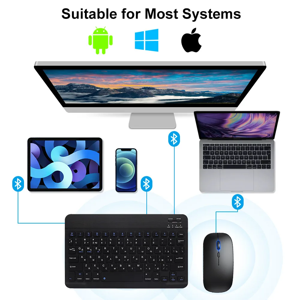 Nuovo mouse tastiera wireless  - Wireless Keyboard Mini recensione e prezzo