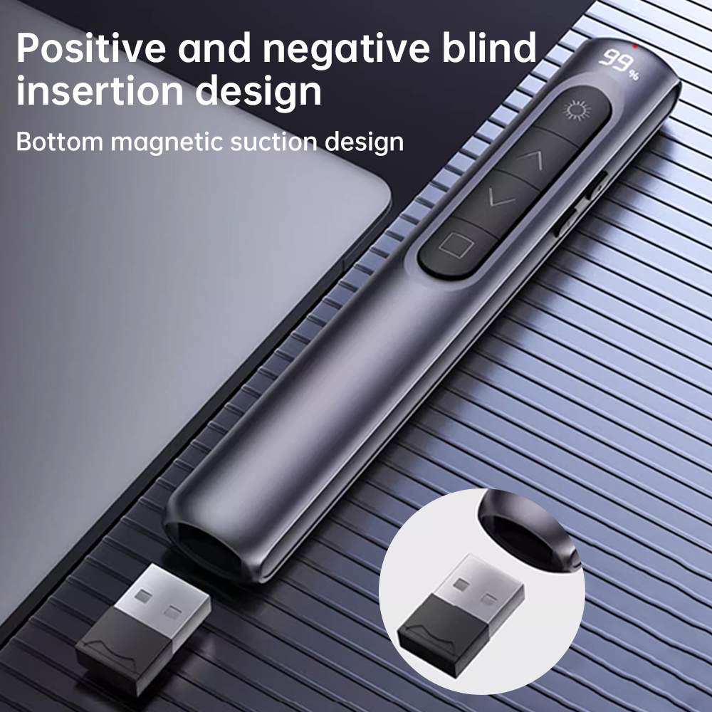Telecomando Wireless Ricaricab - Laser Pointer Presenter recensione e prezzo