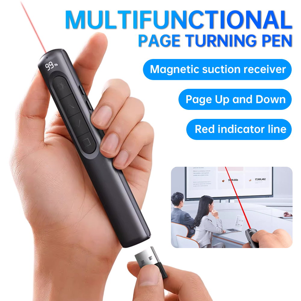 Telecomando Wireless Ricaricab - Laser Pointer Presenter recensione e prezzo
