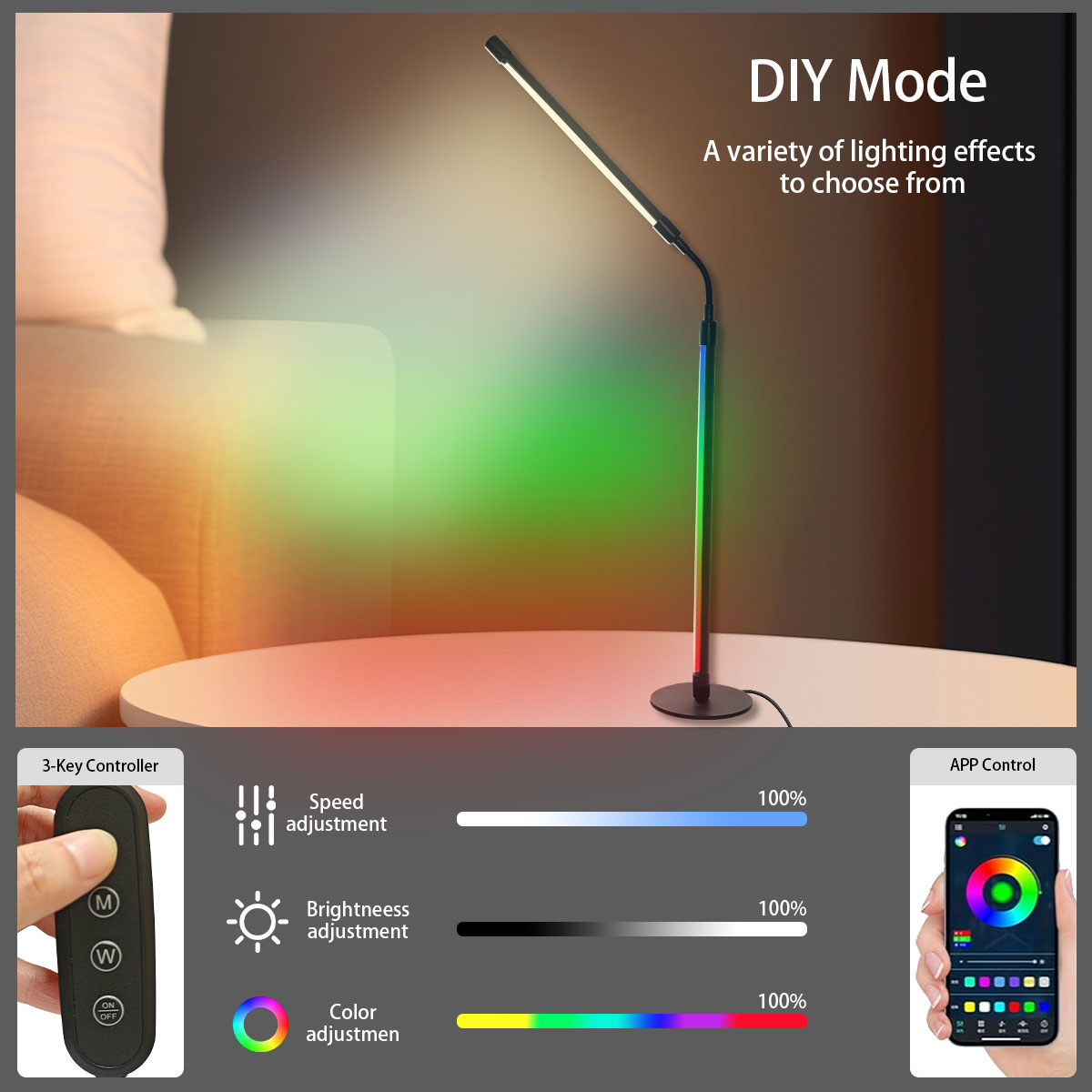 Lampada da scrivania a LED RGB - Rgb Desk Lamp Smart recensione e prezzo