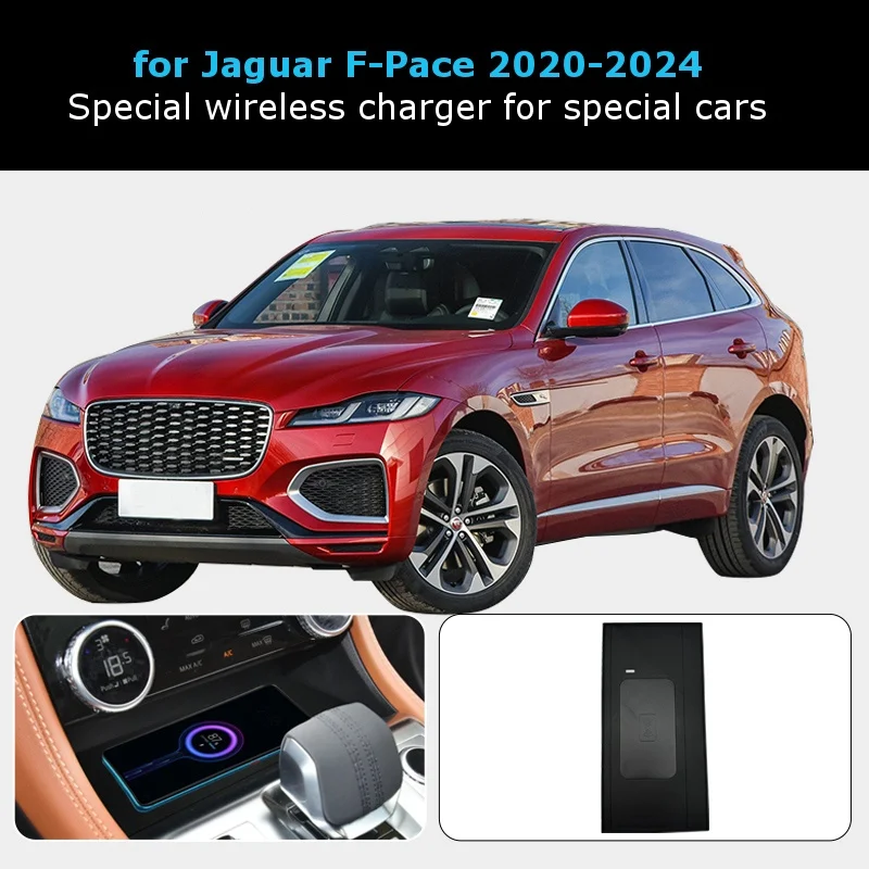 Per Jaguar F-Pace 2020 2021 20 - Wireless Phone Charger Pad recensione e prezzo