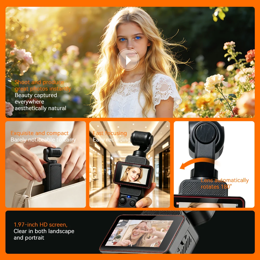 Videocamera d'azione HD portat - Action Camera 4K recensione e prezzo