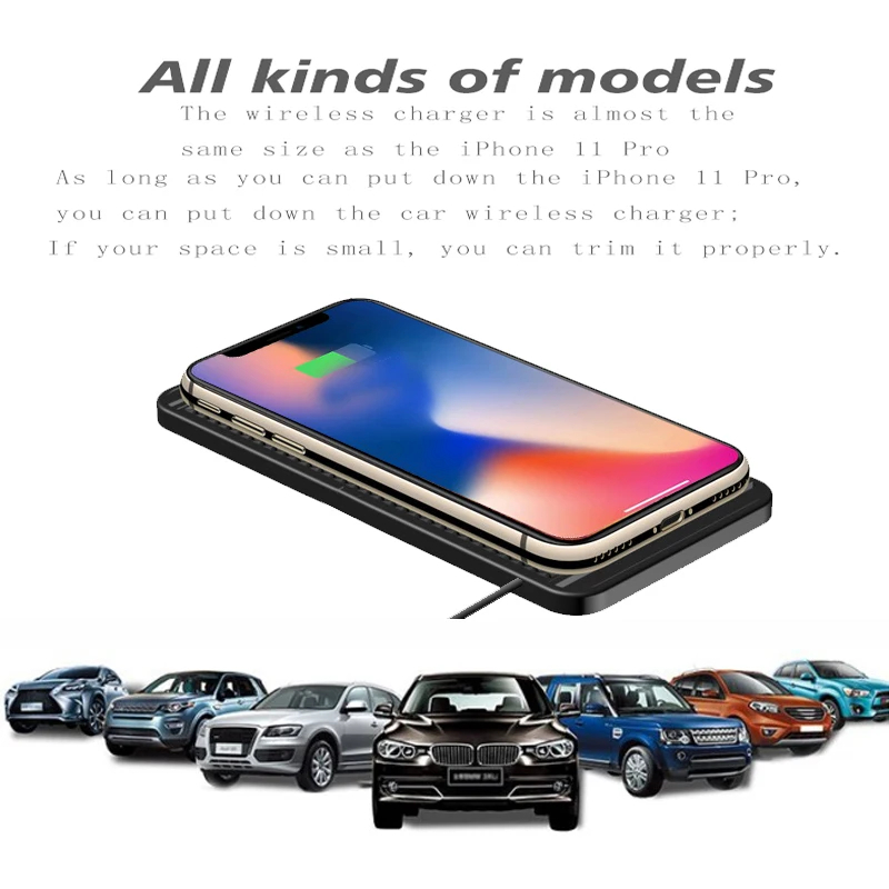 Tappetino per caricabatteria d - Wireless Phone Charger Pad recensione e prezzo