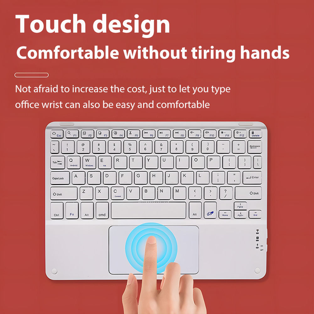 Tastiera Wireless Touchpad CAS - Wireless Keyboard Mini recensione e prezzo