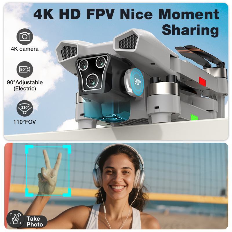 Drone L017 Pro Mini Pieghevole - Electronics Gadgets Images recensione e prezzo