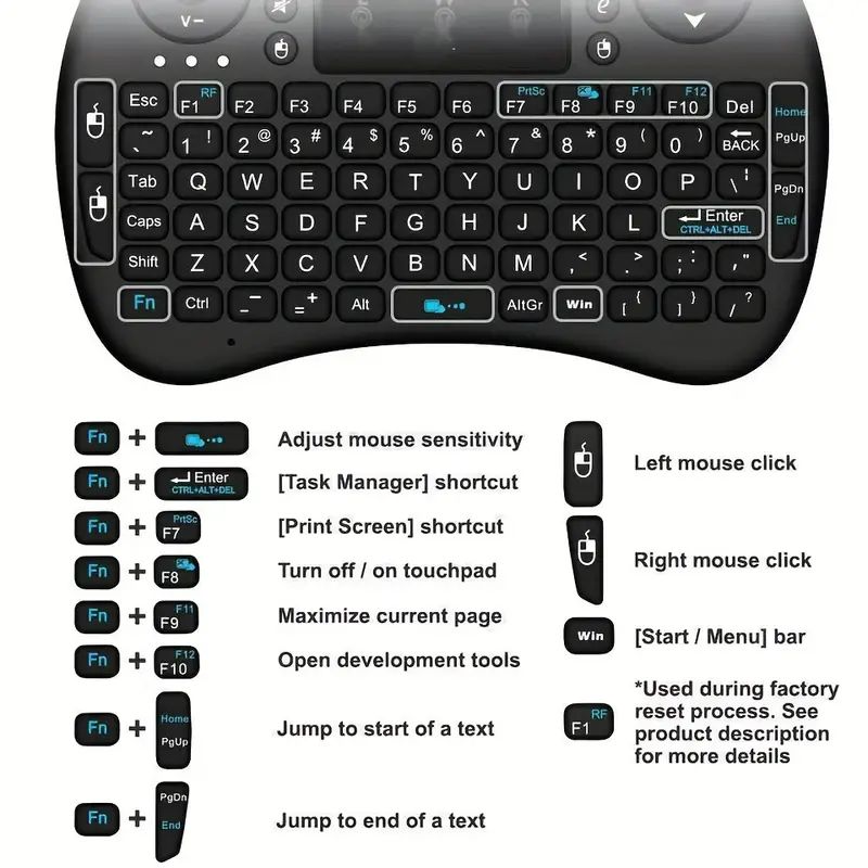 Mini tastiera wireless da 2,4  - Wireless Keyboard Mini recensione e prezzo