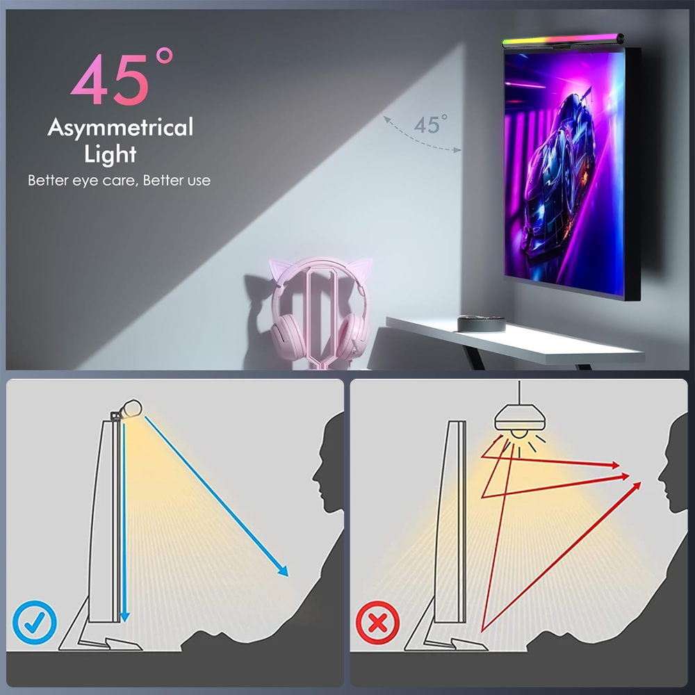 Barra Luminosa LED RGB Smart W - Rgb Desk Lamp Smart recensione e prezzo