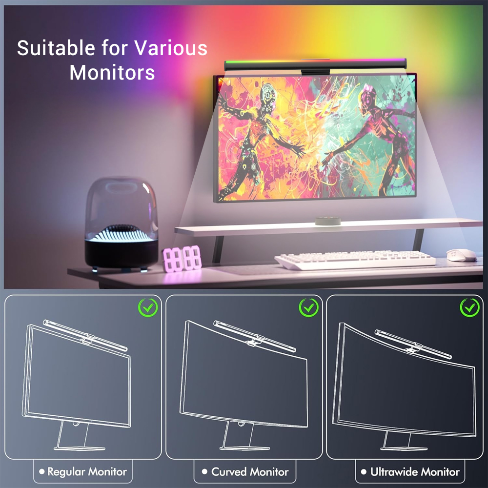 Barra Luminosa LED RGB Smart W - Rgb Desk Lamp Smart recensione e prezzo