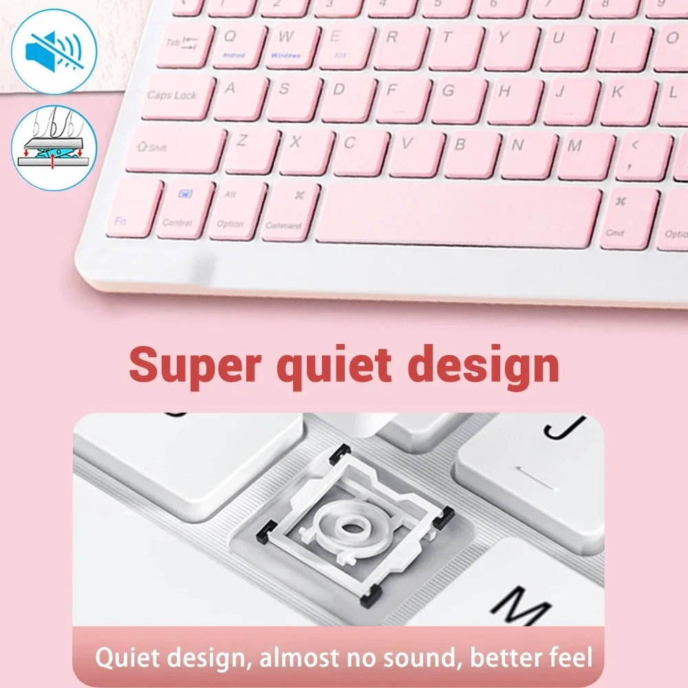 Tastiera Bluetooth ebraica da  - Wireless Keyboard Mini recensione e prezzo