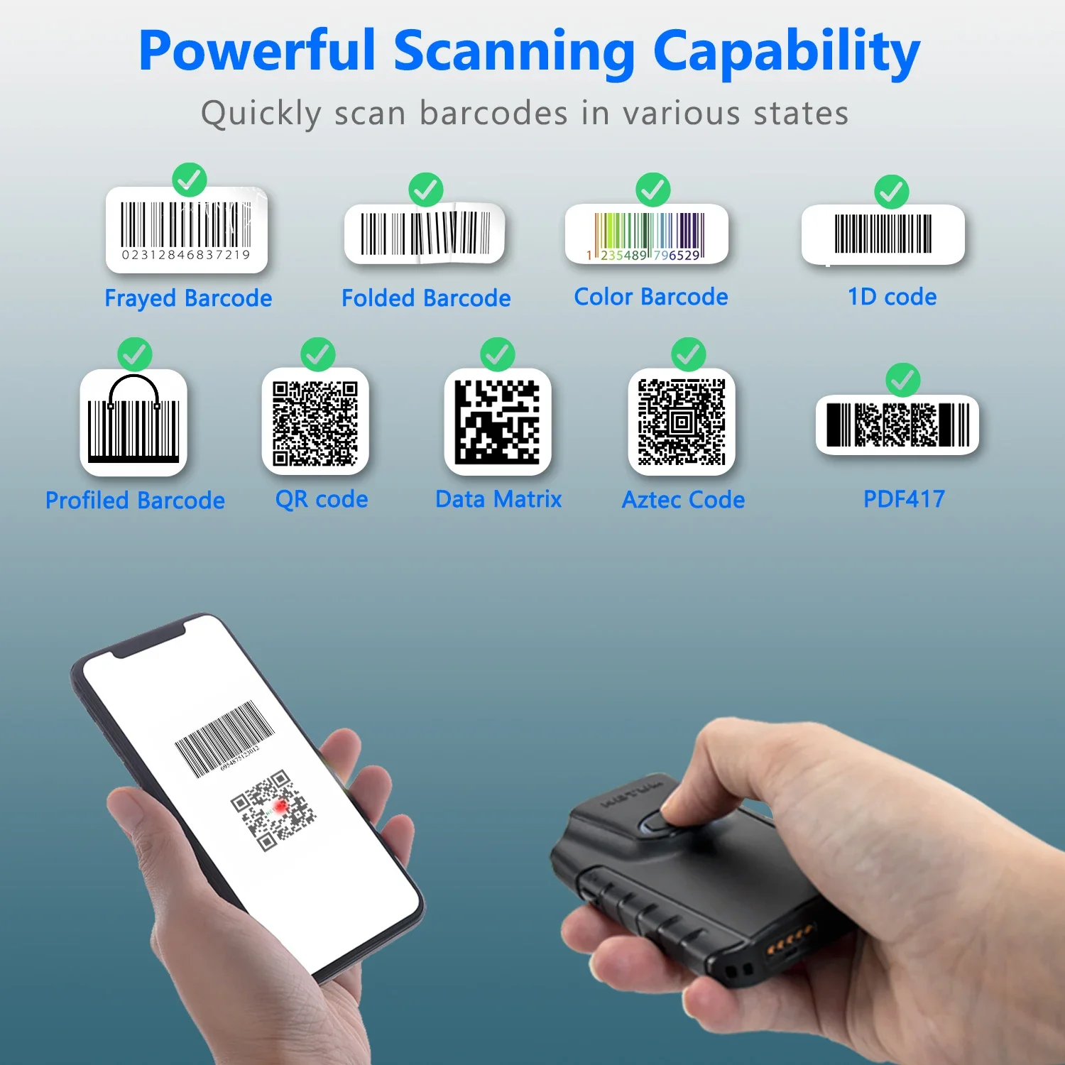 Lettore di codici QR Netum E80 - Barcode Scanner Wireless recensione e prezzo