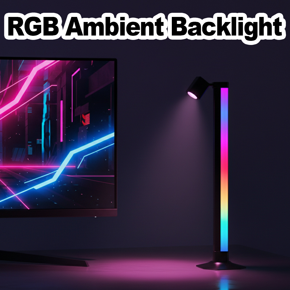 Barra luminosa intelligente a  - Rgb Desk Lamp Smart recensione e prezzo