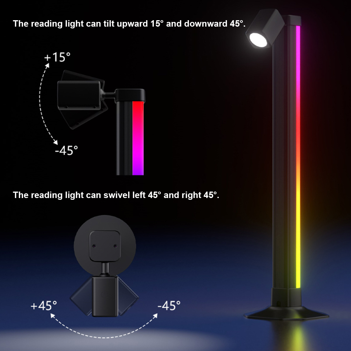 Barra luminosa intelligente a  - Rgb Desk Lamp Smart recensione e prezzo