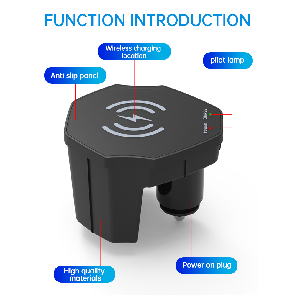Caricatore wireless per auto d - Wireless Phone Charger Pad recensione e prezzo